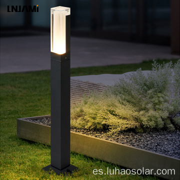 Aluminio Garden Pole Light Imploud Water Light